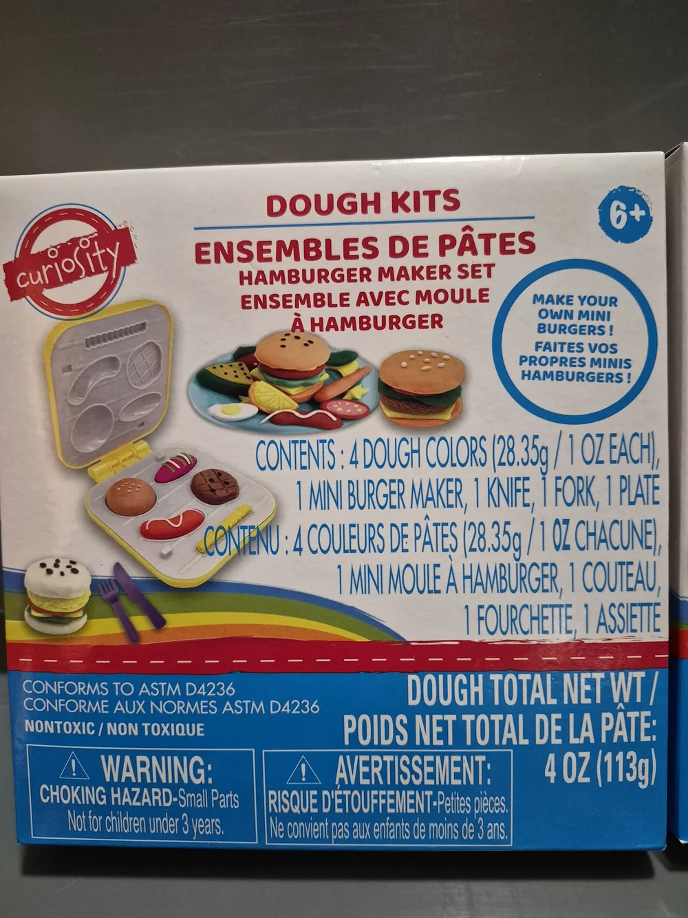 4 Waffle & Burger Dough Kits
